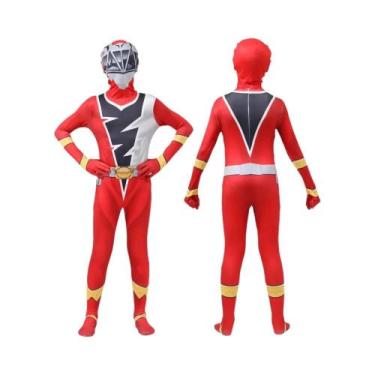 Imagem de Fantasia De Cosplay De Anime Para Crianças Ranger Kishiryu Sentai Ryus