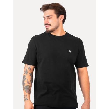 Imagem de Camiseta Original Penguin Masculina Piquet Patch Preta-Masculino