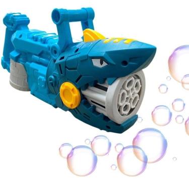 Imagem de Pistola De Bolhas De Sabão Tubarão Super Bolhas