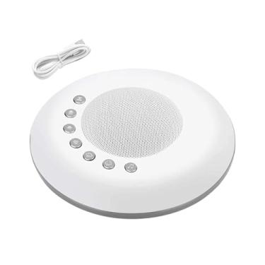 Imagem de predolo Máquina de Ruído Branco com 28 Sons, Leve, Portátil e Colorida, Luz Noturna para Viagens, Casa, Quarto, Berçário, Adultos, Crianças e Bebês