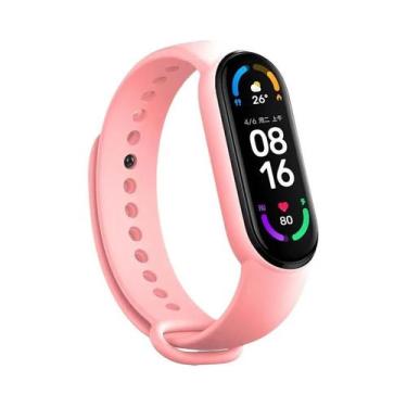 Imagem de Pulseira De Silicone Para Xiaomi Mi Band 4 5 6 7 Relógio Esportivo Mib