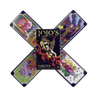 Imagem de JoJo Bizarre Adventure Anime Tarot Cards Edição Em Inglês Baralho De A