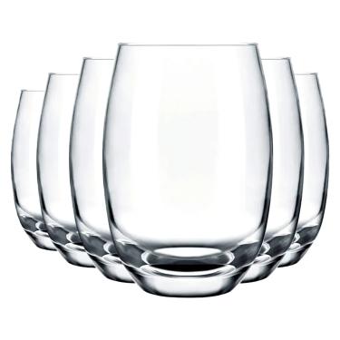 Imagem de Jogo De Copos 6 Peças Aruba Long Drink Água Suco 465ml - Nadir