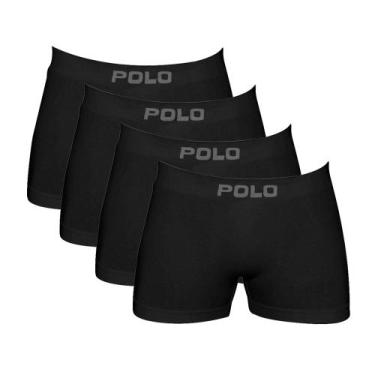 Imagem de Kit 4 Cuecas Polo 781 Algodão Boxer Sem Costura - Sortido - Polo Star,