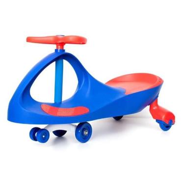 Imagem de Carrinho Infantil Unitoys Super Car Azul 360 100kg Rodas