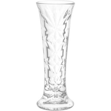 Imagem de VASO DECIRATIVO ENFEITE FLOREIRO HOME&CO VIDRO 15x5x5cm TRANSPARENTE