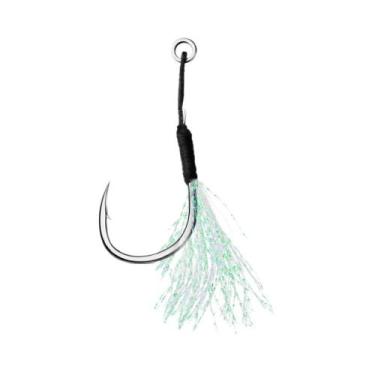 Imagem de Anzol De Pesca De Aço De Alto Carbono Com Anzol Auxiliar Afiado E Anzo