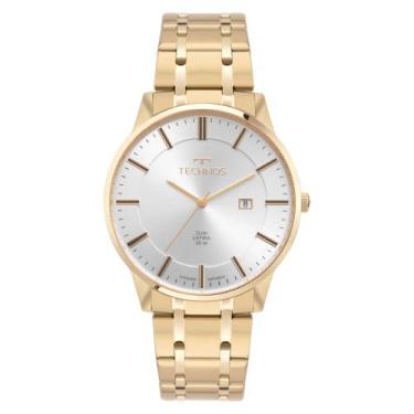 Imagem de Relógio Technos Masculino Slim Dourado - GM10YV/1K