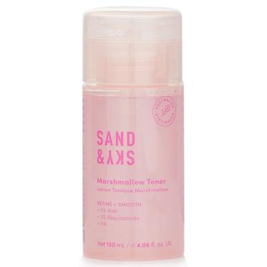 Imagem de Tônico Sand & Sky Marshmallow 120 ml com AHAs, BHAs e niacinamida