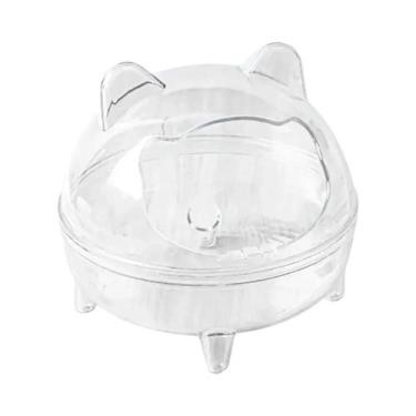 Imagem de Sanitário Transparente Para Hamster, Casa De Banho Para Chinchila, Ger