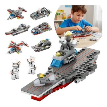Imagem de Bloco De Montar Infantil Navio Top Puzzle Bw352 - Importway