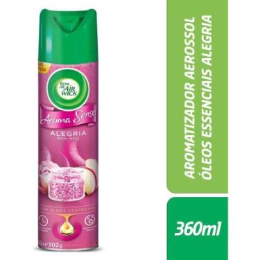 Imagem de Bom Ar Aromatizador Spray 360ml .Escolha a Fragrância., Rosa