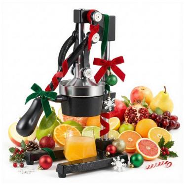 Imagem de Espremedor de Frutas Manual Profissional, Aço Fundido, CO Z, Preto