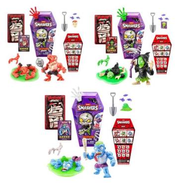 Imagem de Brinquedo Zuru Smashers Horror House 35+ Surprises Series 1 - Fun - Fu
