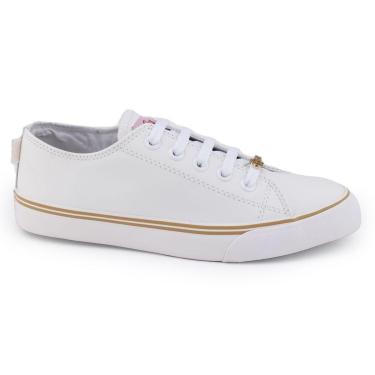 Imagem de Tênis Casual Coca Cola Shoes CC1992 Atlanta Leather Metal-Feminino