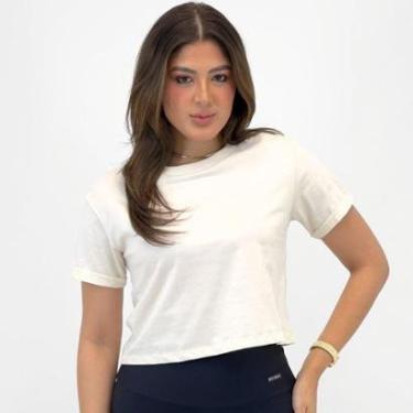 Imagem de Cropped Malwee Manga Curta Feminina-Feminino