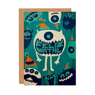 Imagem de Cartão Christmas Monsters