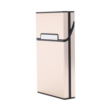 Imagem de Estojo De Cigarros Metálico À Prova d'Água Em Liga De Alumínio Para Pa