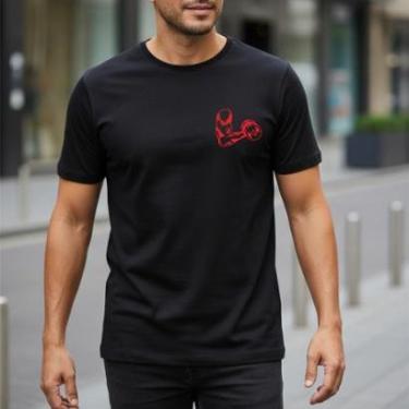 Imagem de Camiseta Masculina Deadlift Algodão Premium Preta Camisa Musculação Academia Fitness Levantamento-Masculino