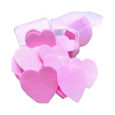 Imagem de 200 Unidades De Lenços Removedores De Cola Para Cílios, Algodão, Ferra