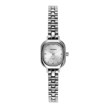 Imagem de Relogio Mondaine Feminino Ref: 99852l0mvnm2 Bracelete Retangular Prateado