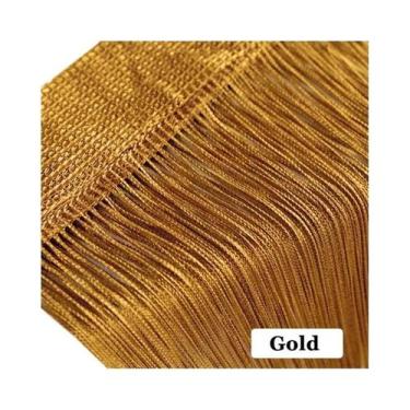 Imagem de Cortina De Fios Grande 100CM X 200CM Com Franjas Para Sala De Estar, P