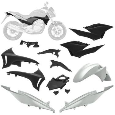 Imagem de Kit Carenagem 7 Peças Moto Honda Cb 300r Ano 2010 2011 2012 - Pro Tork
