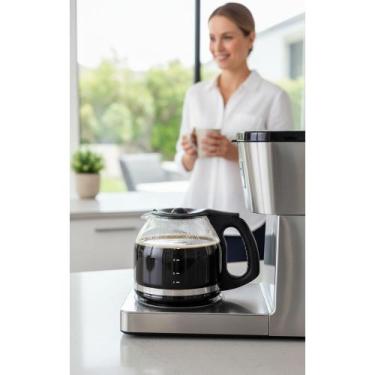 Imagem de 2x Jarra Vidro Preto 36 Xícaras Cafeteira Oster