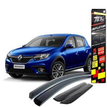 Imagem de Calha de Chuva Defletor Sandero 4 Portas Tg. Poli (29.009) - TG.Poli