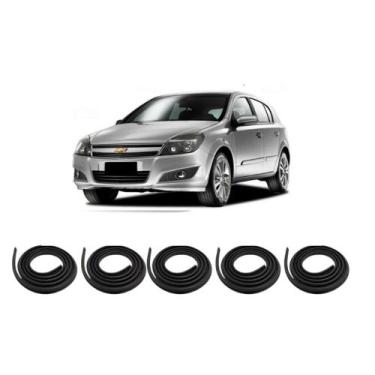 Imagem de Kit Borracha De Vedação Das 4 Portas + Borracha Do Porta Malas Vectra 