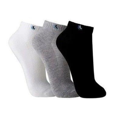 Imagem de kit Meia Três Pares Lupo Cano Baixo, 0931, 41-44