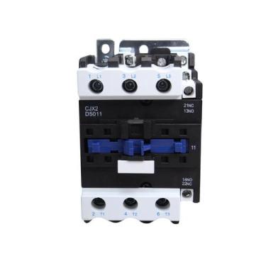 Imagem de Contator Tripolar Cjx2 5011 50A 3p +1na + 1 nf - 110V - HS Automação