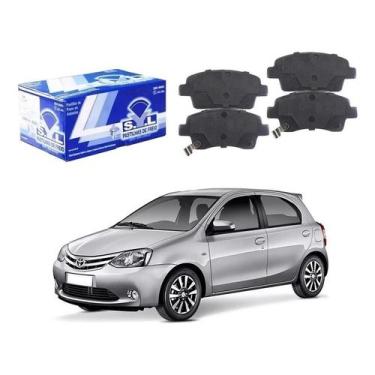 Imagem de Pastilha Freio Dianteira Etios 1.3 1.5 2012 A 2016 - SYL
