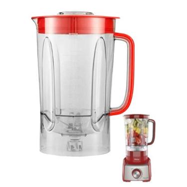 Imagem de Copo Original Para Liquidificador Philco PLQ912 Vermelho