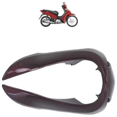 Imagem de Carenagem Bico Frontal Biz 125 2012 A 2013 Vermelho - Automotive Impor