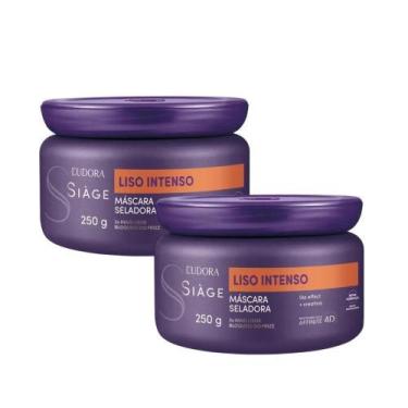 Imagem de Kit 2 Máscara De Hidratação Capilar Liso Intenso Antifrizz Contra Friz