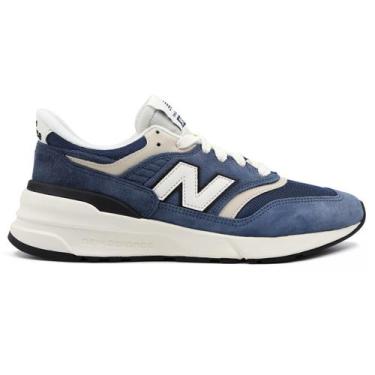 Imagem de Tênis New Balance 997r Unissex, 34, Azul, Branco