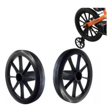 Imagem de 2 Rodas Laterais De Apoio Bicicleta Aro 16 Bandeirante