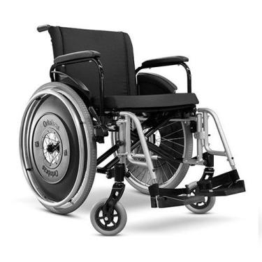 Imagem de Cadeira de rodas Ortobras ULX - carga 200 kg, Largura assento 44cm, Ve