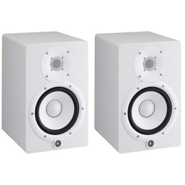 Imagem de Par de Monitores de Referência Bi-Amplificado 95W HS 7 Branco Yamaha