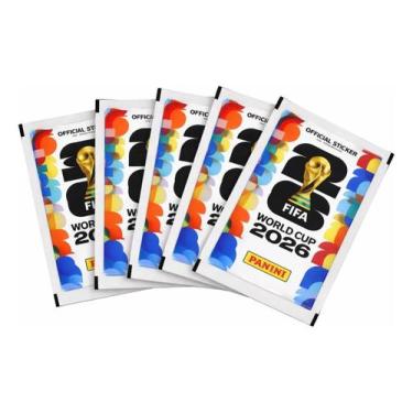 Imagem de Kit 84 Figurinhas 12 Pacotes Copa Do Mundo 2026 Oficial - PANINI