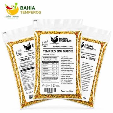 Imagem de Tempero Edu Guedes 250g Natural  Mix de Ervas e Especiarias Para Carne