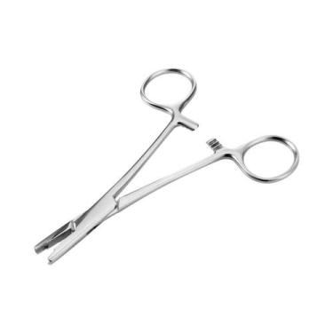 Imagem de Pinça Profissional De Aço Inoxidável 316L Para Piercing Corporal: Nari