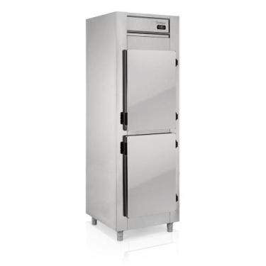 Imagem de Refrigerador 2 Portas GREP2P Refrigeração por Ar Forçado 536L Inox Gel