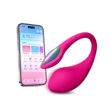 Imagem de LOVENSE Lush 4 Vibrador de Ponto G, Vibrador Feminino com App Remoto e LED