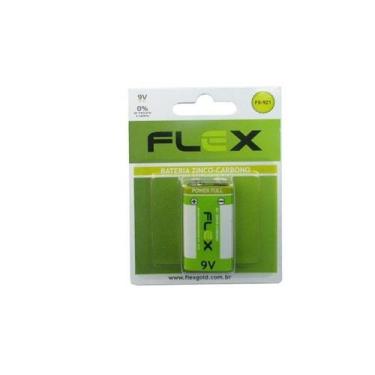 Imagem de Pilha bateria zinco 9v c/01 unid. - flex fx9z1