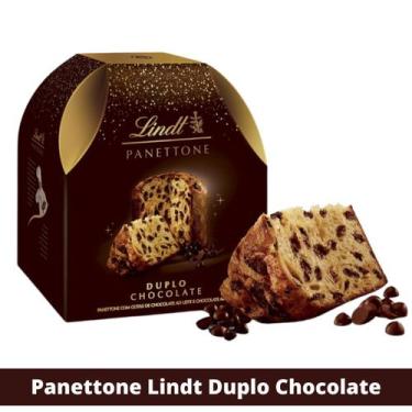 Imagem de Panettone Duplo Chocolate Lindt 400G