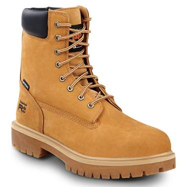 Imagem de Timberland Bota masculina Pro 20,32 cm, EH, antiderrapante, impermeável, Wheat, 10 Wide