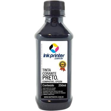 Imagem de Tinta Corante InkPrinter Preta para Impressora Epson (250ml)