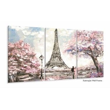 Imagem de Quadros Decorativos Torre Eiffel Paris Sala Quarto 120x60 3